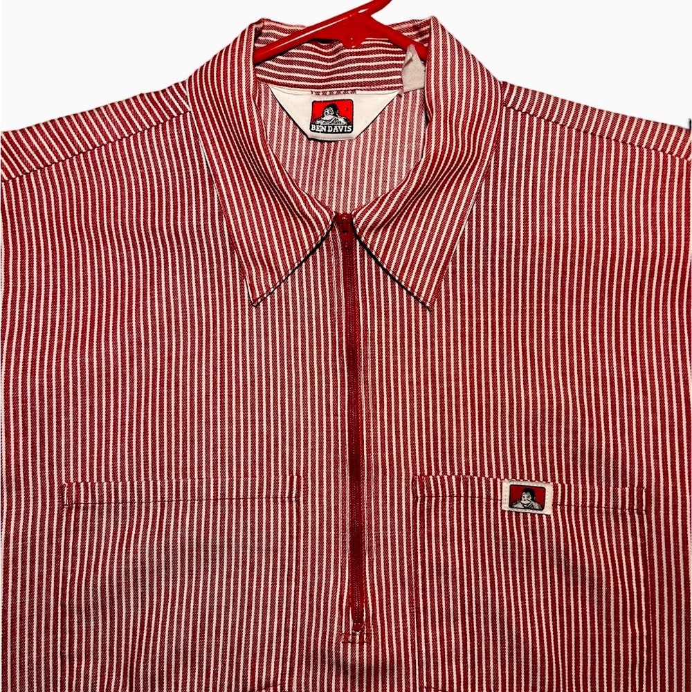 Ben Davis zip up dress shirt